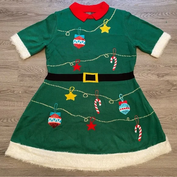 Primark Dresses Nwot Primark Christmas Jumper Sequin Dress